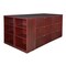 Regency 2 Lateral File/ 2 Desk Quad with Bookcase End StandUp LatFile Desk Quad, BookCase, 46" D X 42" H LS2LF2SD8546MH - alternate 3